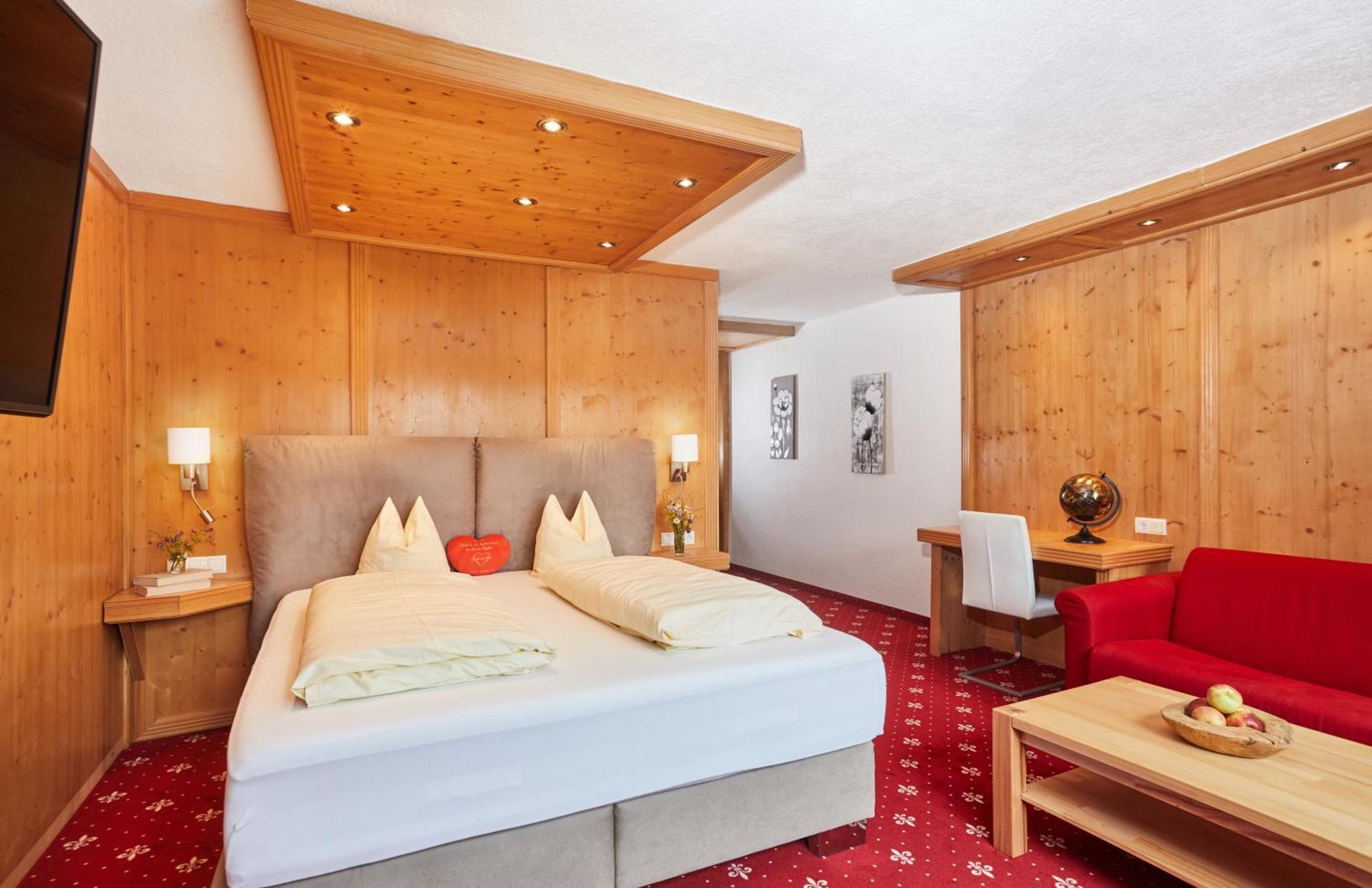 Hotel Hubertushof - Ihr Hotel Mit Herz Leutasch Szoba fotó